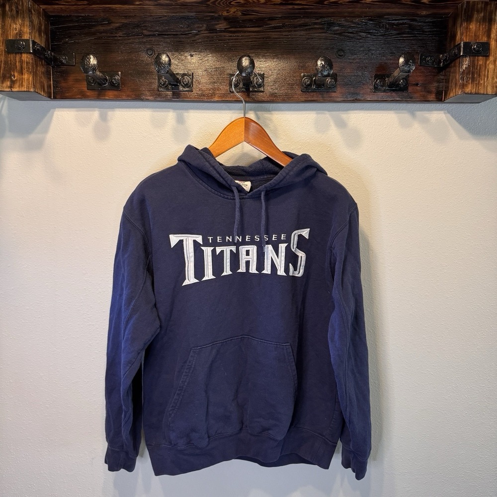 Tennessee Titans Hoodie Men's L Navy Blue‎ – NFL Team Apparel Pullover
